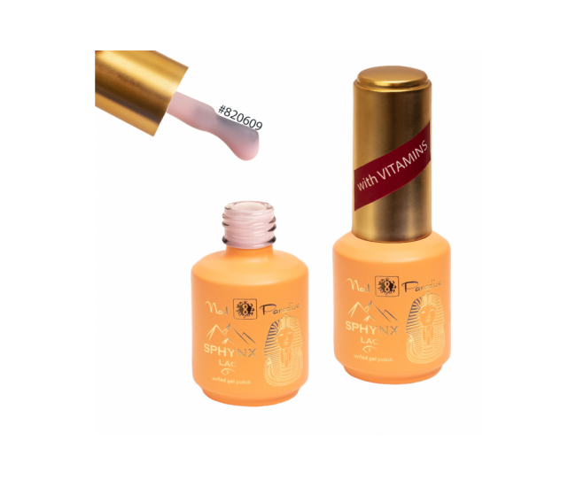 Fiber Gel with Vitamin E and Calcium - Delicate Pink Cream 15ml